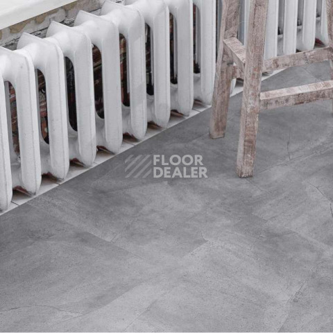 Vinilam Ceramo Stone 2,5 мм 61602 Серый Бетон фото 4 | FLOORDEALER